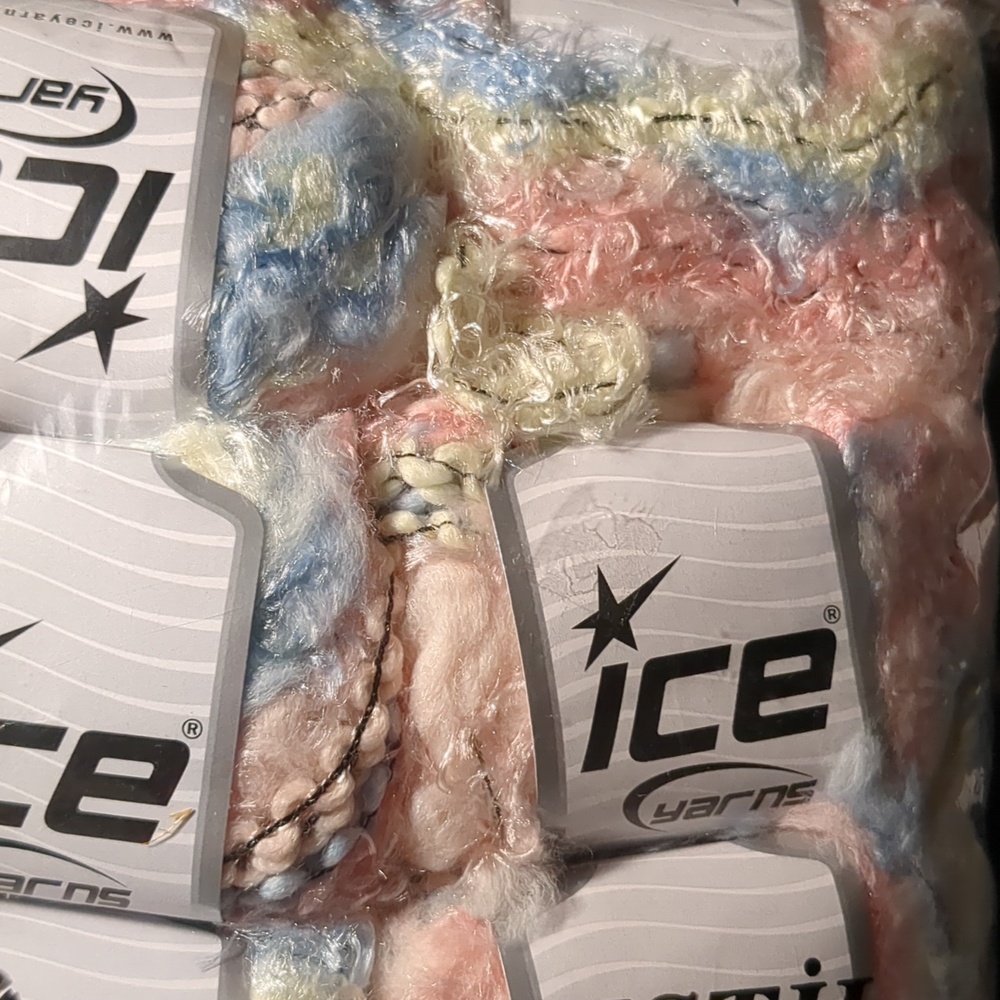 Ice Yarns Variegated Pink/Blue/Yellow Yarn